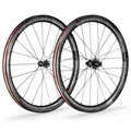 Paar Räder Metron 45 Sl Disc Centerlock Schlauchlos Ready Korsage Shimano 11v 52