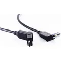 Monitorkabel 2 x HDMI Typ A-Stecker winkelbar, 1.3b, 0,5 m (22221389)