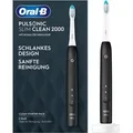Oral-B Elektrische-Zahnbürste Pulsonic Slim Clean, 2000, schwarz, 2 Putzmodi, mit 1 Aufsteckbürste