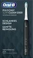 Oral-B Pulsonic Slim Clean 2000 Schallzahnbürste schwarz, 2 Modi, Timer