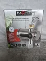 MAXXME Durchlauferhitzer elektrisch Warmwasserbereiter LED Anzeige Edelstahl