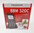 swisstone BBM 320c Seniorenhandy 1,77Zoll 600mAh Tastenhandy LED Blitz #KT3243DÜ