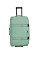 Rollenreisetasche Travelite KICK OFF L Salbei aus echtem Leder Damentasche