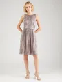 SWING Cocktailkleid (1-tlg) Falten