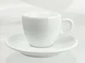 Ancap Espressotasse extra dickwandig, weiss, Made in Italy, 2-tlg., Porzellan