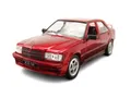 ixo Models Modellauto Mercedes 190 E 2.3 16V W201 Custom 1984 rot, Maßstab 1:43