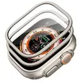 Schutzset für Apple Watch Ultra ESR 49mm (Gehäuse+Glas) (Titan)
