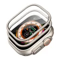 Apple Watch Ultra ESR 49 mm Schutzset (Gehäuse + Glas) (Titan)