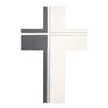 Fritz Cox® Steinkreuz, hochwertige Handarbeit, in Deutschland gefertigt, modernes Wandkreuz aus Stein (320063)