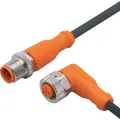 ifm Electronic EVC019 Verbindungsleitung Stecker, gerade, Buchse, gewinkelt 5 m Polzahl Sensoren: 4, 5 1 St.