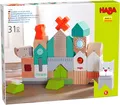 HABA Kleinkindwelt Bau- und Entdeckersteine Bausteine Hund und Katze 1306086001