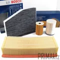 4x BOSCH Filtersatz Inspektions Kit für VW Caddy III Golf V VI Jetta IV Touran