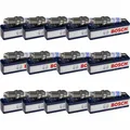 14x BOSCH Zündkerze für Mercedes-Benz SLK R170 230 Kompressor 200 CLK Cabriolet