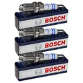 3x BOSCH Zündkerze für Mercedes-Benz SLK R170 230 Kompressor 200 CLK Cabriolet