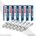 6x BOSCH ZÜNDKERZEN 0242235766 FR7KTC MERCEDES SLK R170 200 230 KOMPRESSOR C 203