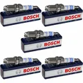 5x BOSCH Zündkerze für Mercedes-Benz SLK R170 230 Kompressor 200 CLK Cabriolet