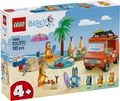 LEGO® Bluey Strandausflug 11202 Bingo Mum Auto Sand Geschenk Strand Palme Krabbe