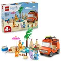 LEGO 11202 Bluey Blueys Strandausflug, Starter-Bauelement, 3 Charaktere