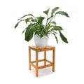 Blumenhocker Bambushocker Bambus-Sitzhocker Duschhocker leicht kratzfest
