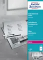 Avery-Zweckform 3480 Selbstklebefolie DIN A4 Farblaserdrucker, Laserdrucker, Farbkopierer, Kopierer Transparent 100 St.