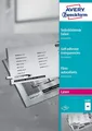 AVERY Zweckform Laser/Kopier Folien A4 transparent 100 Stück