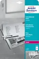 100 AVERY Zweckform Laser/Kopier-Folien A4 transparent 100 Stück