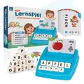 Buchstaben Lernspiel ABC Montessori Lernen ab 4 5 6 Jahre Vorschule Zahlen Re...
