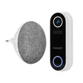 Hombli smarte Türklingel 2 + Gong weiß
