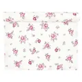 Greengate Tischläufer ELBA Weiß mit Blumen Baumwolle 45x140 cm Tischdecke