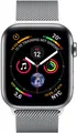 Apple Watch Series 4 44mm Edelstahlgehäuse mit Milanaise Armband in Edelstahl...