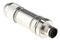 Phoenix Contact SACC 13 M12 Rundsteckverbinder Stecker 5-polig / 4A Kabelmontage, Schraubanschluss IP65, IP67