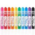 Shuttle Art Dot Markers, 10 farbige Kinderstifte auswaschbar, Bingo marker für Kinder, Bingo Stempelstifte Dabber Pen mit ungiftiger Tinte auf Wasserbasis, Punkt Marker Set