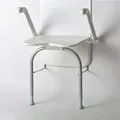 Etac weiß Dusche Sitz Relax mit Arm unterstützt und Standbeinen