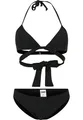 URBAN CLASSICS Bügel-Bikini Damen Ladies Bikini, black