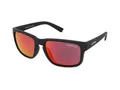 Alpina Kosmic Eckig Schwarz Rot Matt Verspiegelt Damen Gr. 68 mm