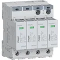 Hager Überspannungsableiter SPE440, 275 V UC, TYP 2, 40 kA Ableitstrom, für TT- / TN-S-Netze, 4-TE, 4-polig
