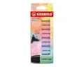 STABILO Marker STABILO Textmarker BOSS MINI Pastel 6 Stück Kartonetui