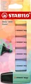 Textmarker - STABILO BOSS MINI Pastel – 6er Pack - 6 Farben Leuchtmarker