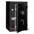 Amazon Basics Safe, feuerfest, mit programmierbarem elektronisch Tastenfeld, 60 l Volumen, schwarz, 43 cm B x 35 cm T x 66 cm H