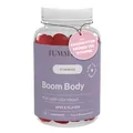 Apfelessig Gummibärchen 500 mg – Grüner Tee, Selen, Vitamin B6, Vitamin B12 und Folsäure – 60 Gummies – Thermogenese, Stoffwechsel, Immunsystem – Vegan, Ohne Zucker – Boom Body Tummy Tox