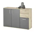 Kommode Schrank Wohnzimmermöbel Schlafzimmerschrank Anrichte BC1041 Grau