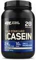 Optimum Nutrition 100 % Gold Standard Casein, 924 g (2 lb) Dose, Creamy Vanilla