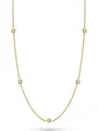 CHRIST Collier CHRIST Damen-Kette 585er Gelbgold 5 Diamant