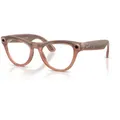 Brille Ray-Ban | META (Gen 2) Skyler Shiny Peach mit Transitions / 0RW4014 6778M4 Limited Edition mit Stärke