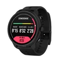 Suunto Race 2 49mm all black Performance-Uhr SS051200000 Edelstahlgehäuse, Silikonarmband