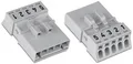 WAGO 890-275/073-000 Netz-Steckverbinder 890 Stecker Gesamtpolzahl: 5 16A Hellgrün 50St.