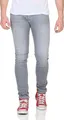 Diesel Jeans Herren Sleenker-X Skinny-Fit Hose Farbe: Grau R84H5 Größe: W34 L32