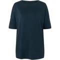 Super.Natural Damen Oversized Bio T-Shirt (Größe L, blau)