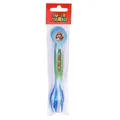 Super Mario - 2 Pcs Pp Cutlery ( Spoon and Fork ) Set in Polybag (US IMPORT) NEU