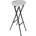 Perel bar stool Barhocker Thekenstuhl Tresenstuhl klappbar Weiß FP145